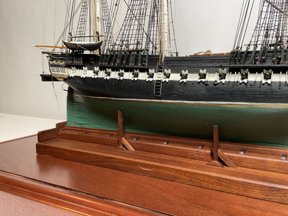 Ship Model by H Percy Ashley of the USS Constitution