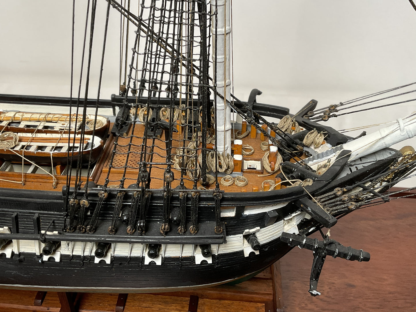 Ship Model by H Percy Ashley of the USS Constitution