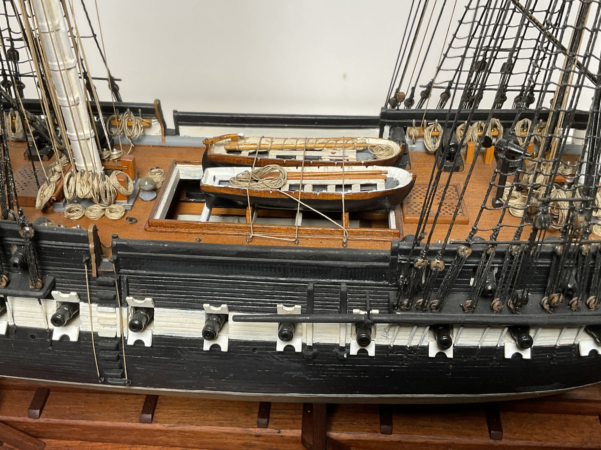 Ship Model by H Percy Ashley of the USS Constitution