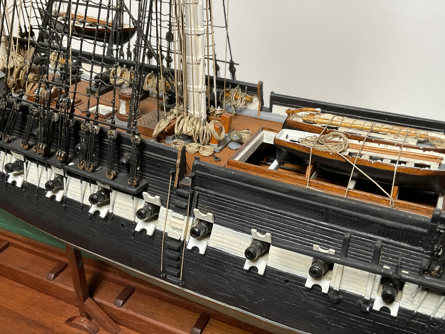 Ship Model by H Percy Ashley of the USS Constitution