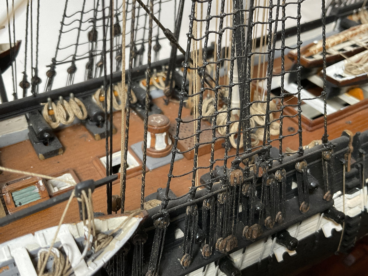 Ship Model by H Percy Ashley of the USS Constitution