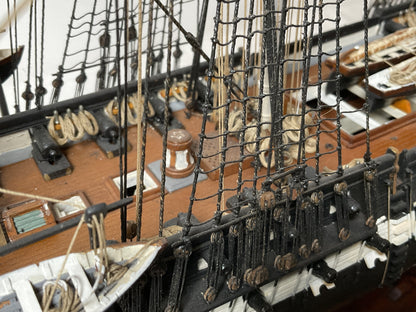 Ship Model by H Percy Ashley of the USS Constitution