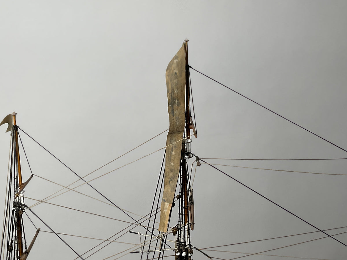 Ship Model by H Percy Ashley of the USS Constitution