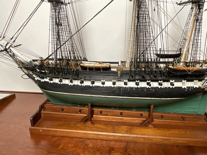 Ship Model by H Percy Ashley of the USS Constitution