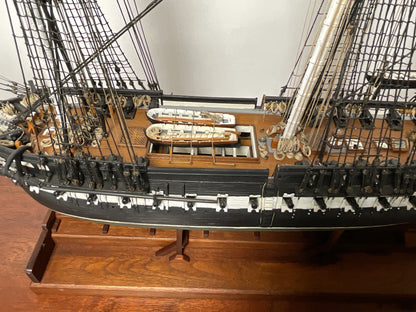 Ship Model by H Percy Ashley of the USS Constitution
