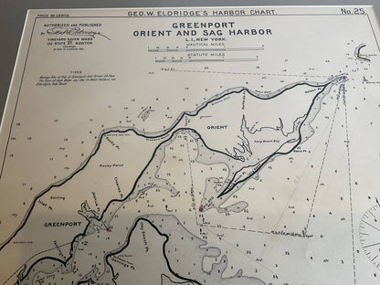 Sag Harbor Nautical Chart