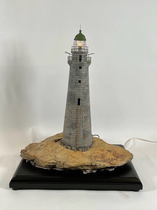 Minots Ledge Lighthouse Model