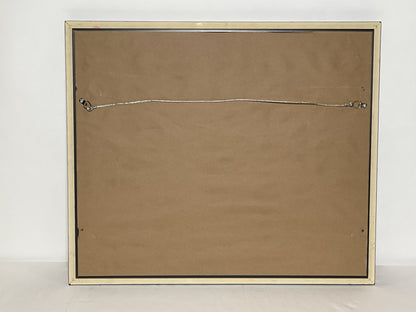 Framed International Code of Signals Kilo (K) Linen Flag
