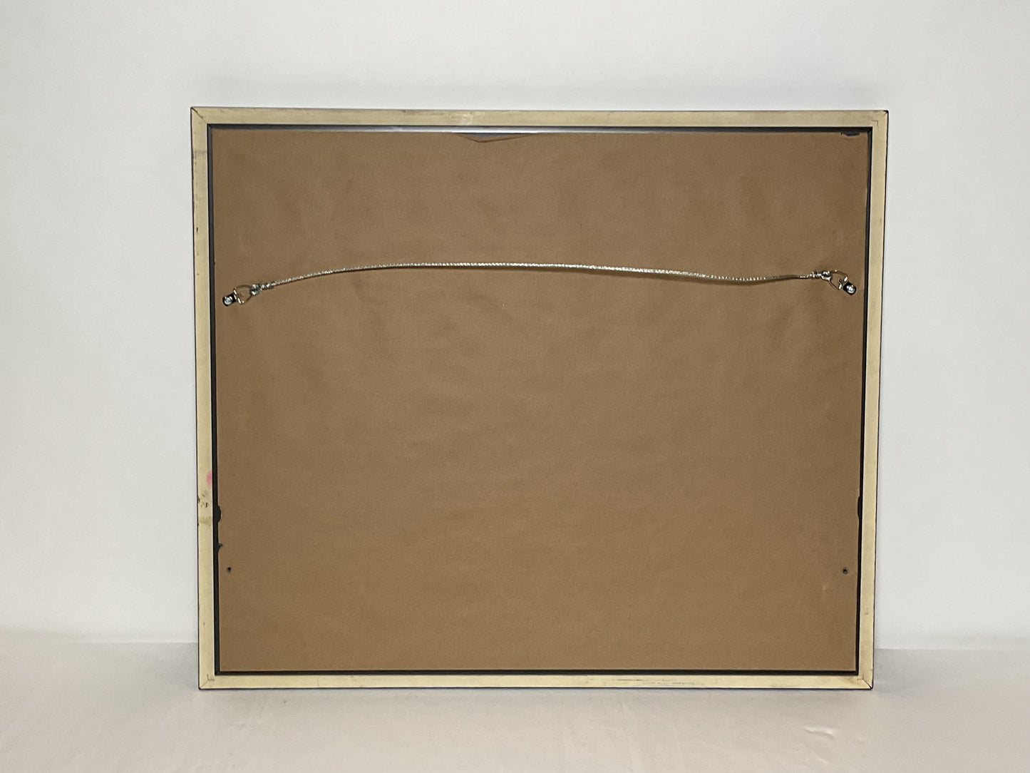 Framed International Code of Signals Whiskey (W) Linen Flag