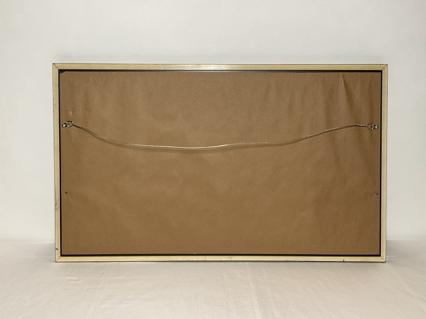 Framed International Code of Signals Numeral Pennant 8 Linen Flag