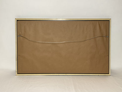 Framed International Code of Signals Numeral Pennant 8 Linen Flag