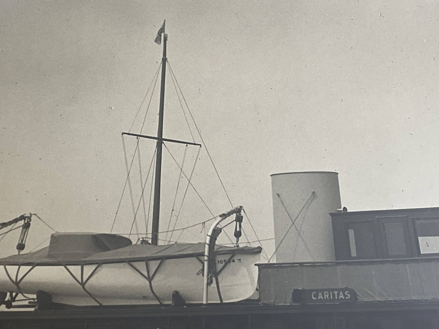 Photograph Of The Lawley Yacht Caritas