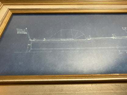 Naval Blueprint from Steam Yacht Hi-Esmaro