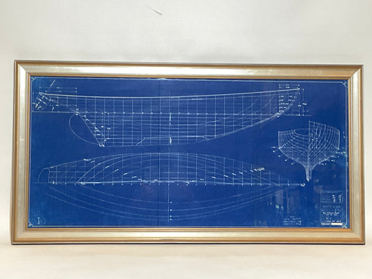 Yacht Blueprint of the Camilla of 1930