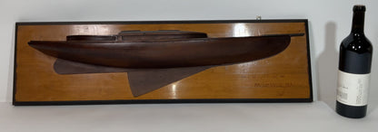 Rare Builders Half Model by Marine Artist Charles Henry Gifford