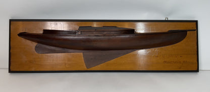 Rare Builders Half Model by Marine Artist Charles Henry Gifford