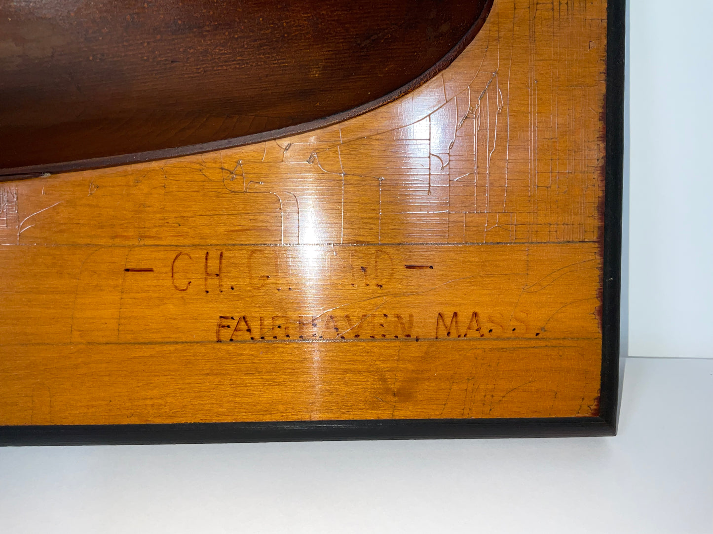 Rare Builders Half Model by Marine Artist Charles Henry Gifford