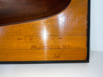 Rare Builders Half Model by Marine Artist Charles Henry Gifford