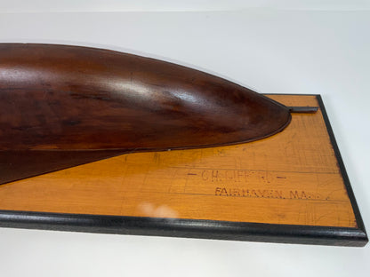 Rare Builders Half Model by Marine Artist Charles Henry Gifford