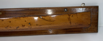 Antique Half Hull Model of the Motor Launch Flora Jane