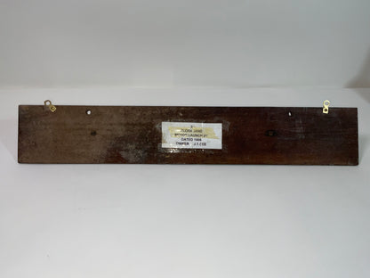 Antique Half Hull Model of the Motor Launch Flora Jane