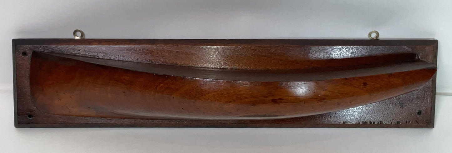 Antique Half Model of a Cape Cod Catboat