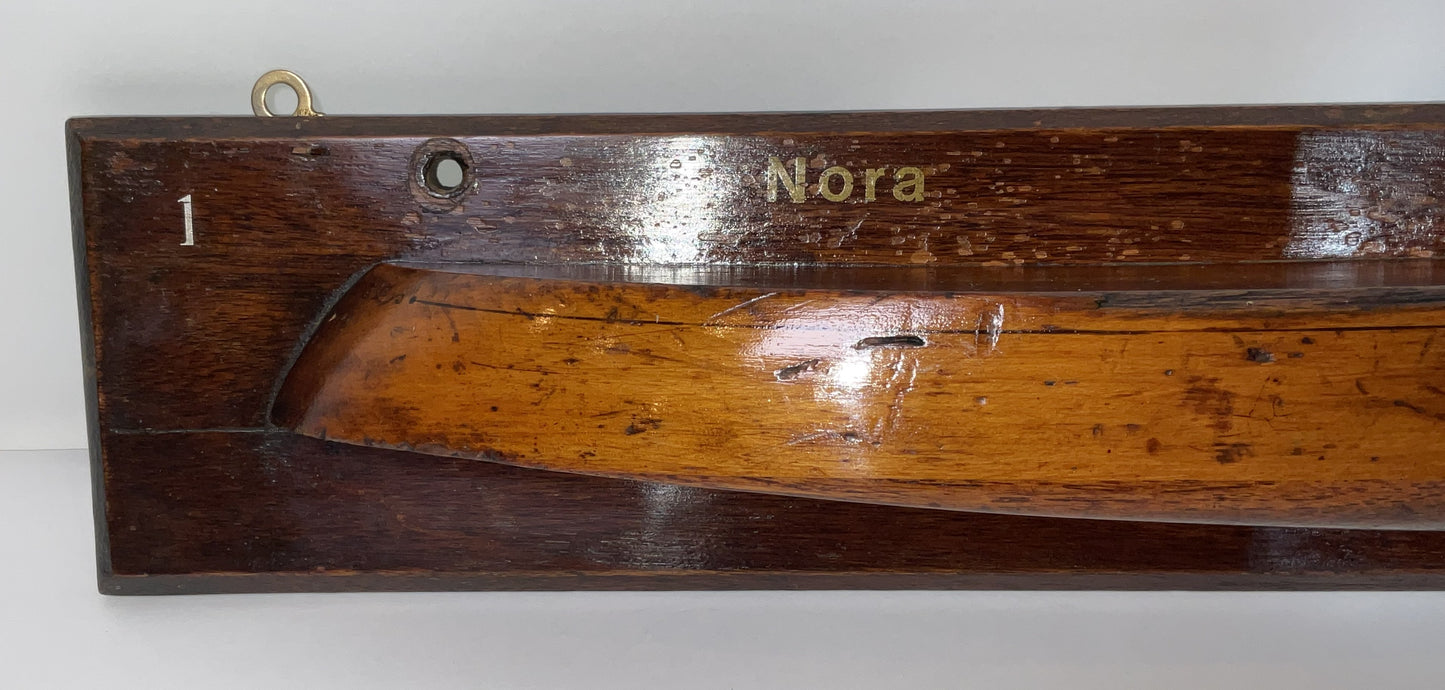 Half Model of the Motor Launch Nora