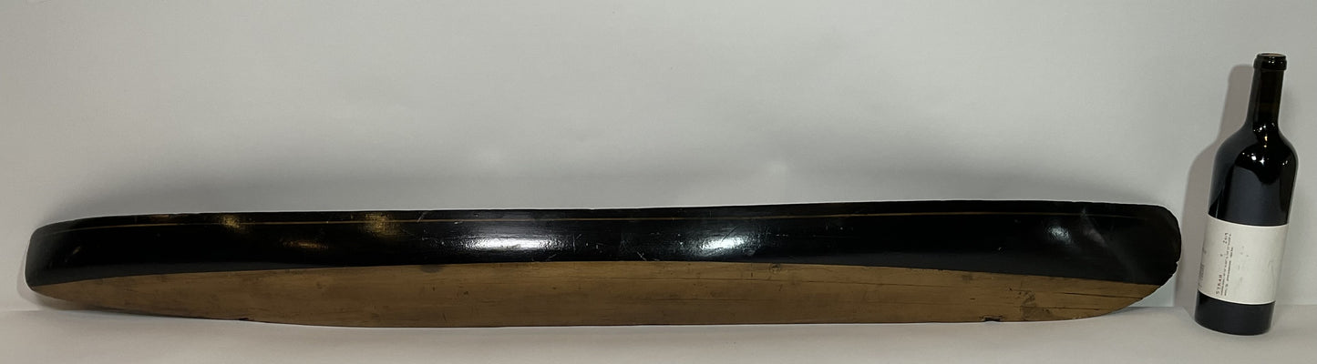 Long Sleek Builders Half Model of a Motor Yacht