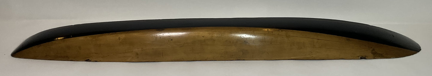 Long Sleek Builders Half Model of a Motor Yacht