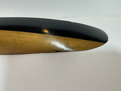 Long Sleek Builders Half Model of a Motor Yacht