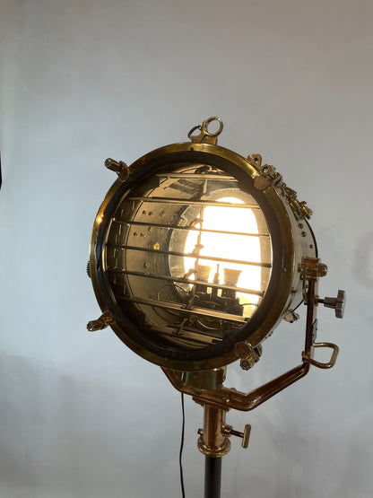 British Royal Navy Searchlight and Signal Light