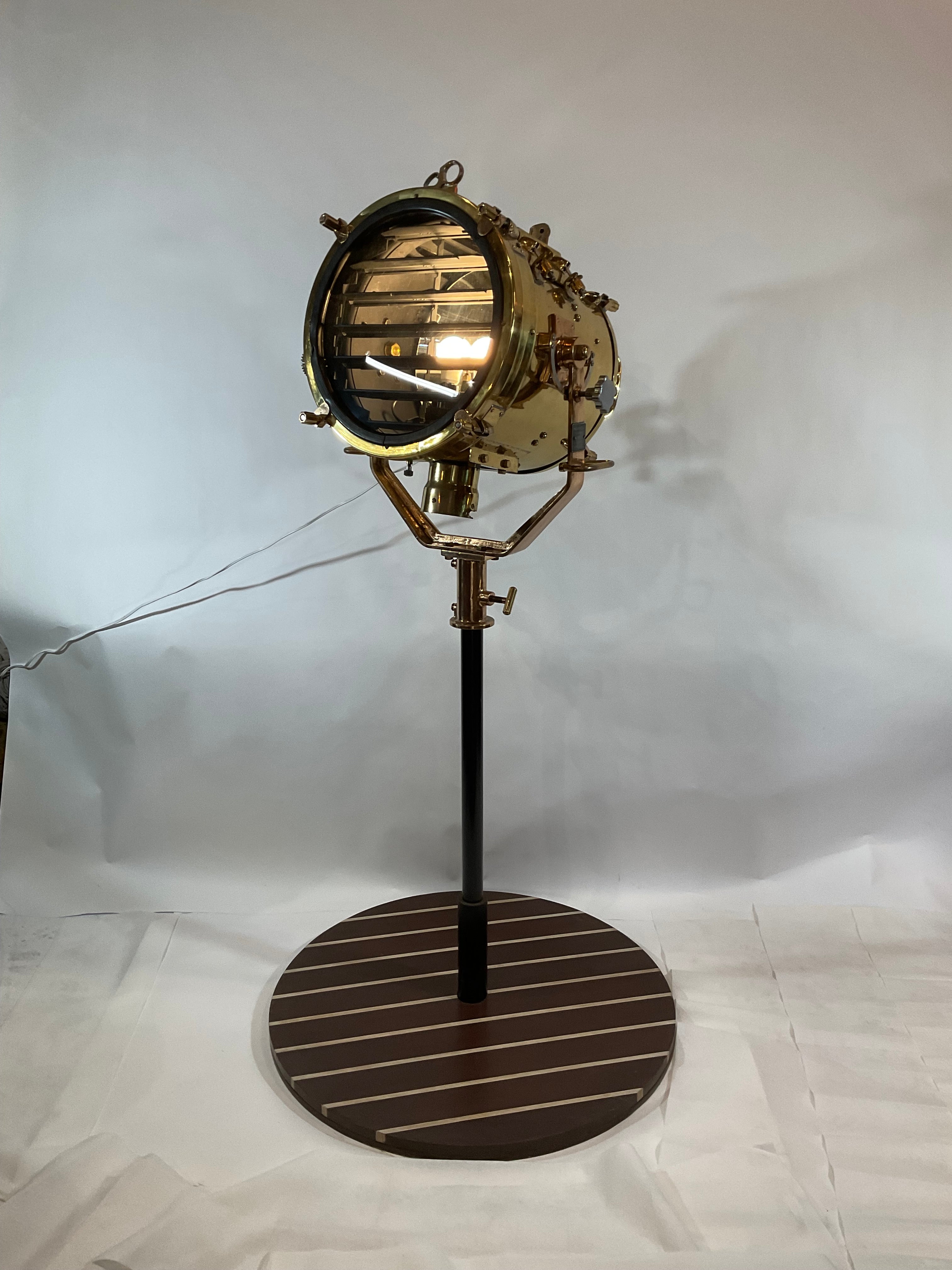 British Royal Navy Searchlight and Signal Light – Lannan Gallery