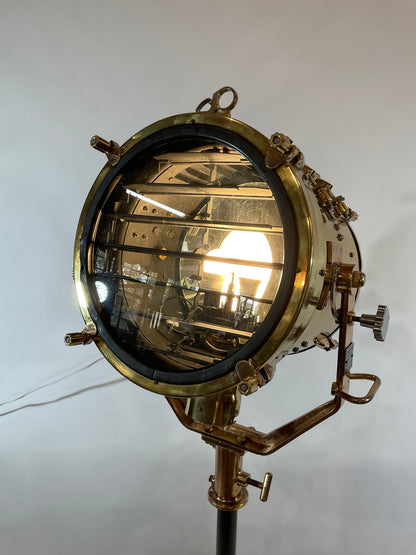 British Royal Navy Searchlight and Signal Light