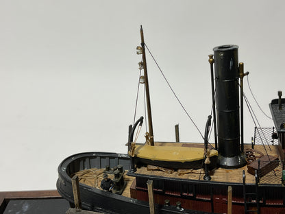 On The Ways Tugboat Diorama by Arthur Clark
