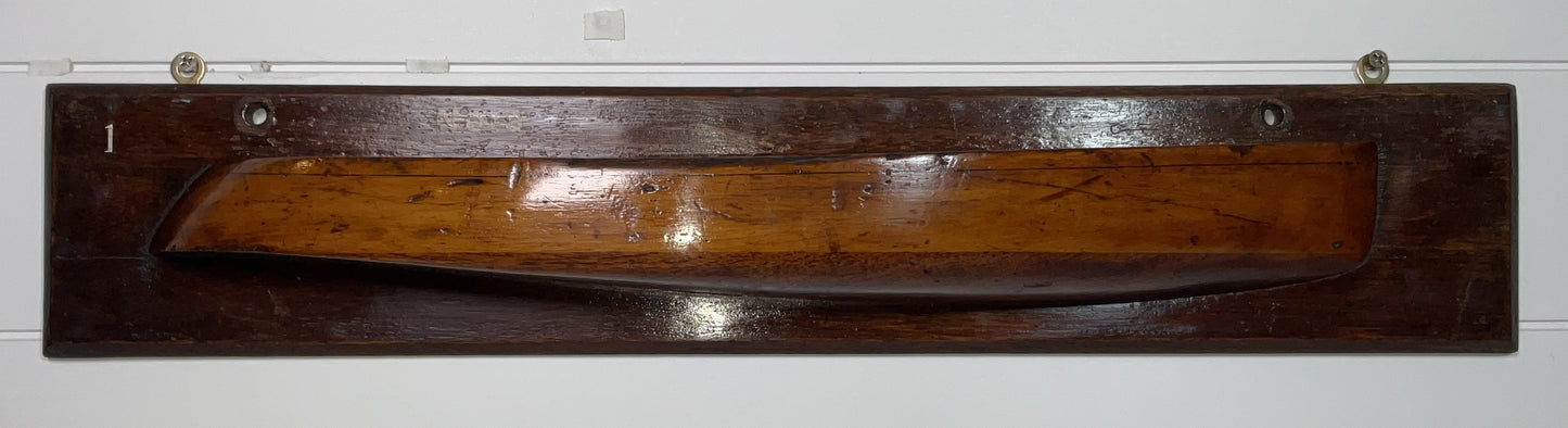 Half Model of the Motor Launch Nora