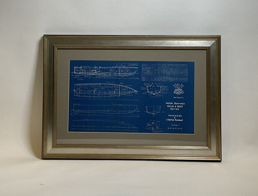 Boat Blueprint of the Runabout Vamoose