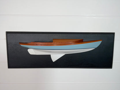 Half Model of the Herreshoff Yacht Pleasure