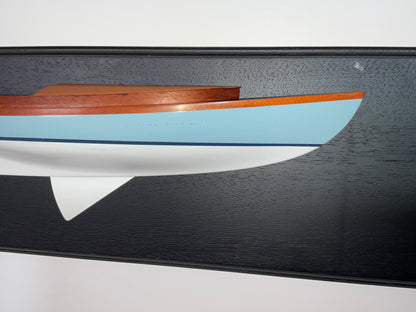 Half Model of the Herreshoff Yacht Pleasure