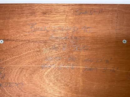 Half Model of a Block Island 40 Designed by W.H. Tripp Jr.