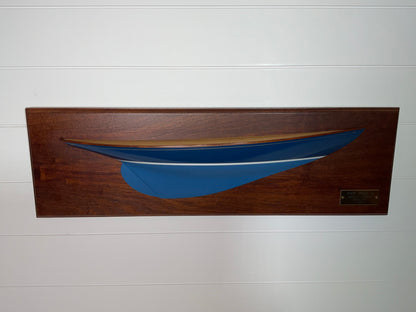 Fine Half Model of a New York 32 Sailing Yacht