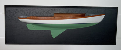 Fine Half Model of a Sailing Yacht Designed by Herreshoff
