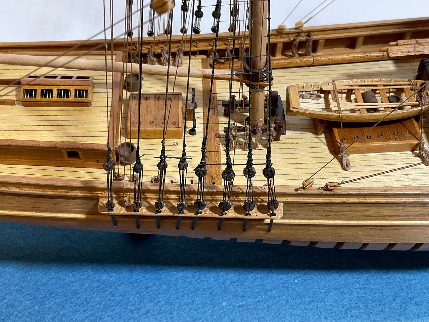 Ship model of Brig Pilgrim by Hitchcock