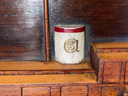 Flat Top Motor Yacht Half Model of a Trumpy