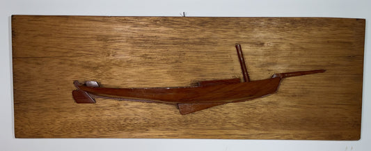 Crude Half Model of a Chesapeake Bay Skipjack