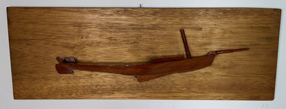 Crude Half Model of a Chesapeake Bay Skipjack