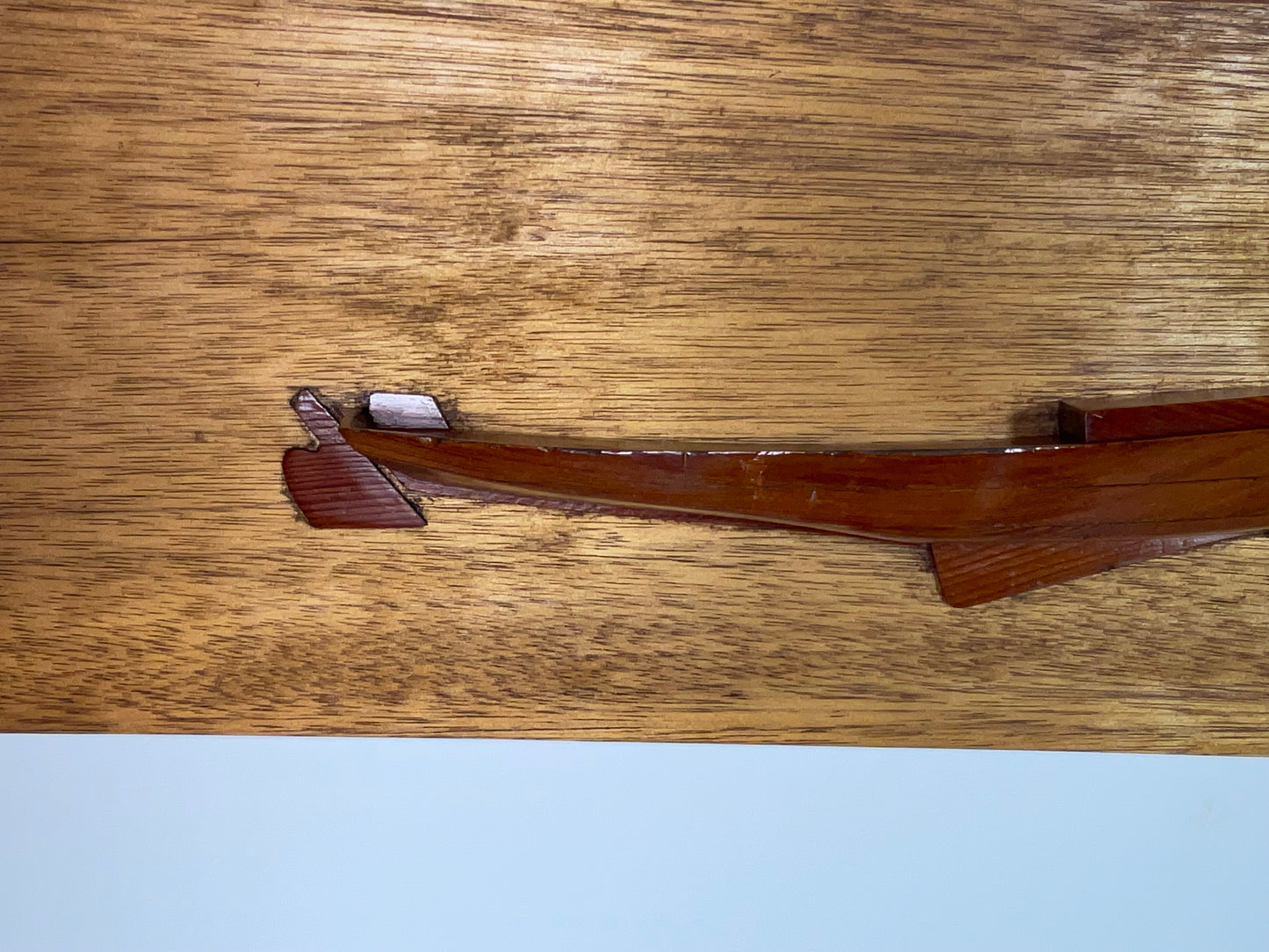 Crude Half Model of a Chesapeake Bay Skipjack