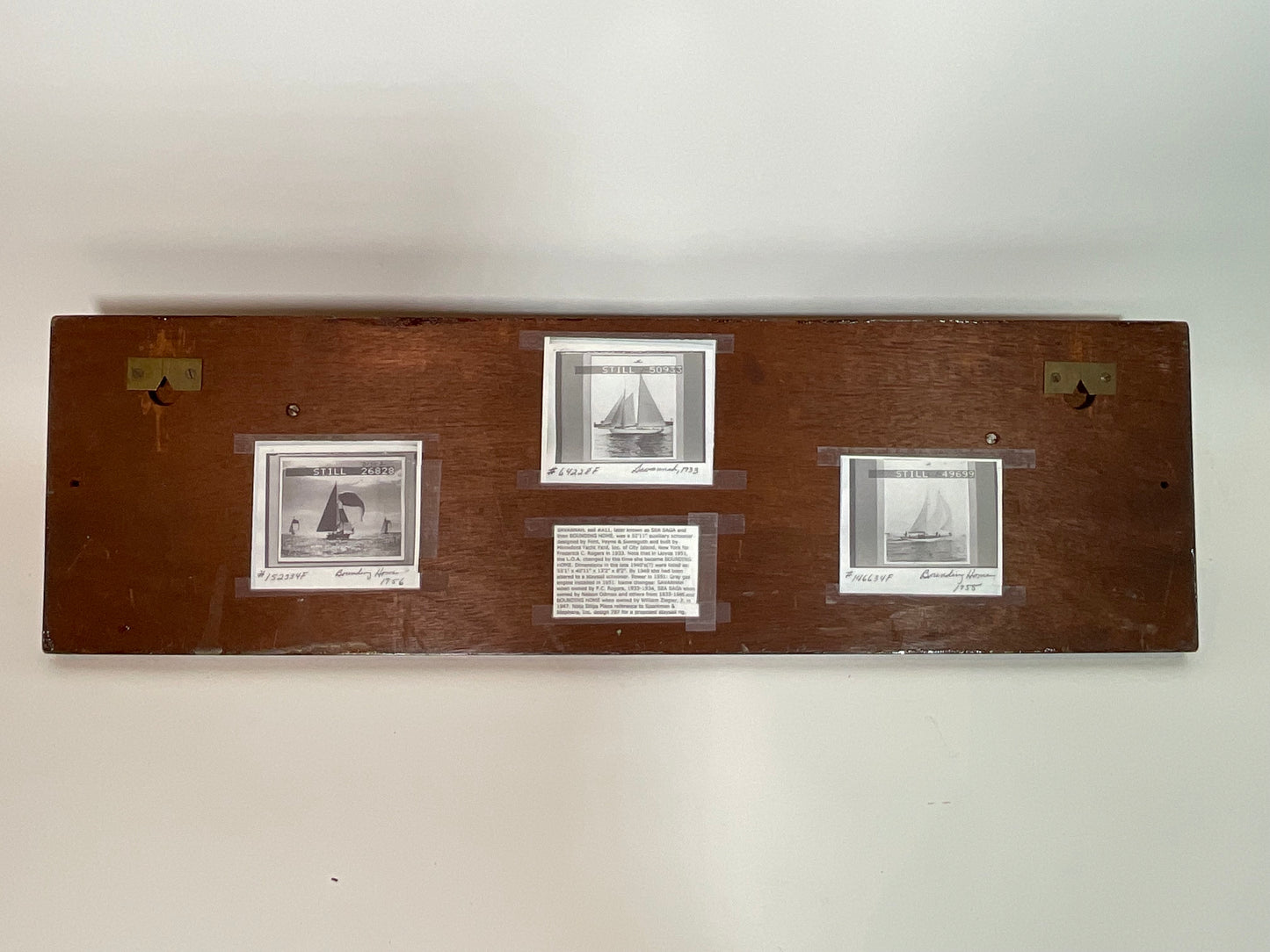 1933 Boatyard Builders Half Model of the Savannah