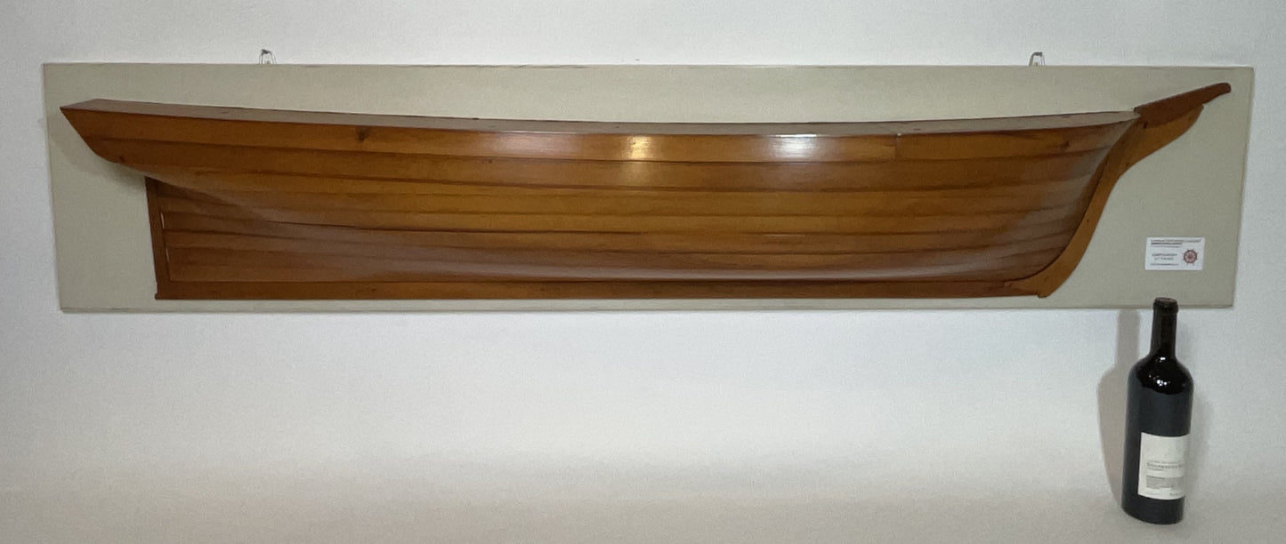 Big Beautiful Half Model of a Merchant Schooner