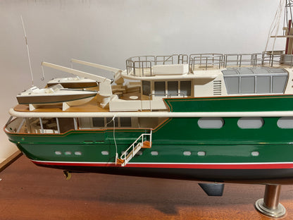 Model of Malcolm Forbes Yacht "The Highlander"