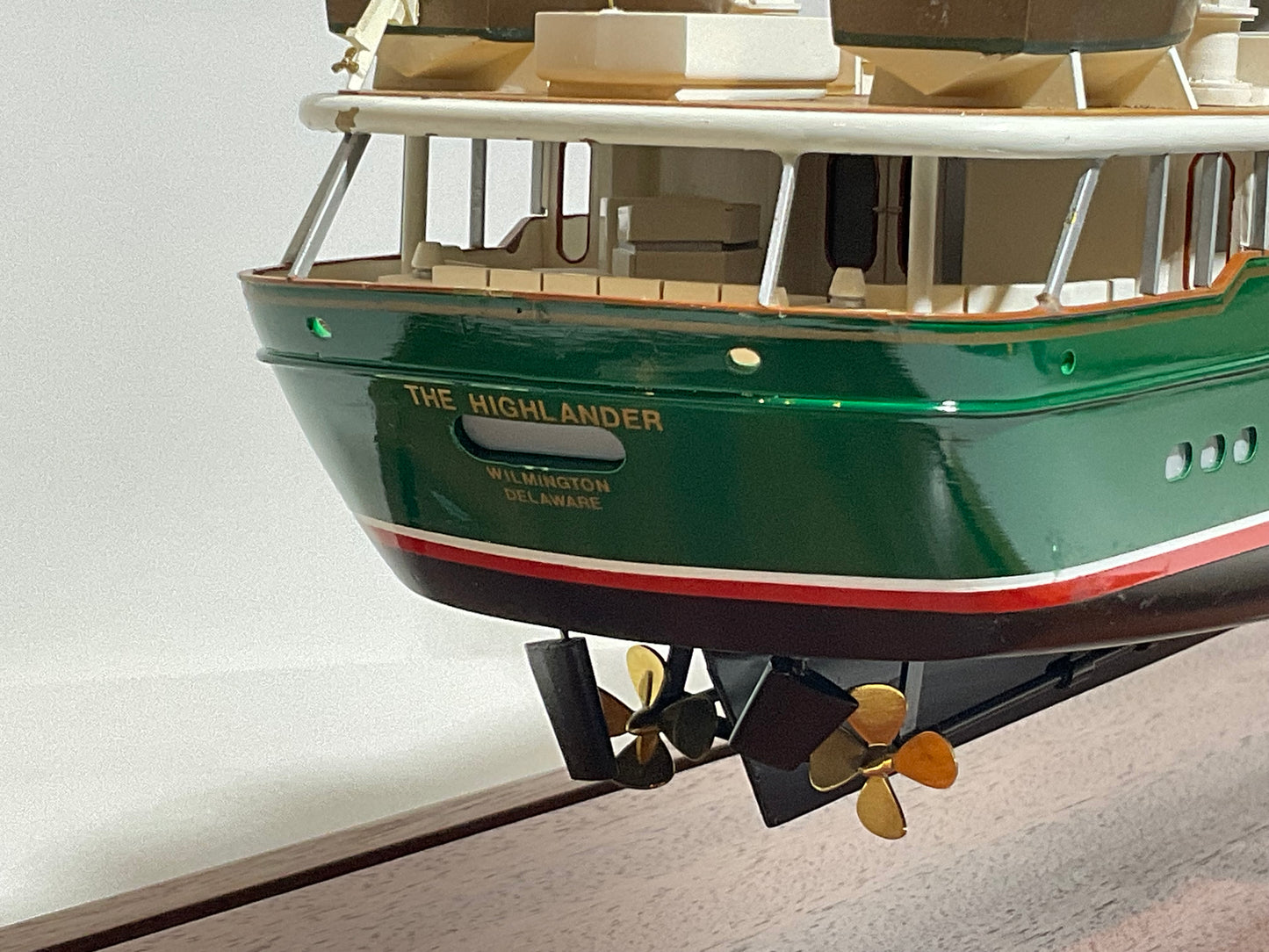 Model of Malcolm Forbes Yacht "The Highlander"